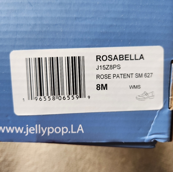 Jellypop LA Rosabella Rose Patent Shoes - Picture 9 of 10